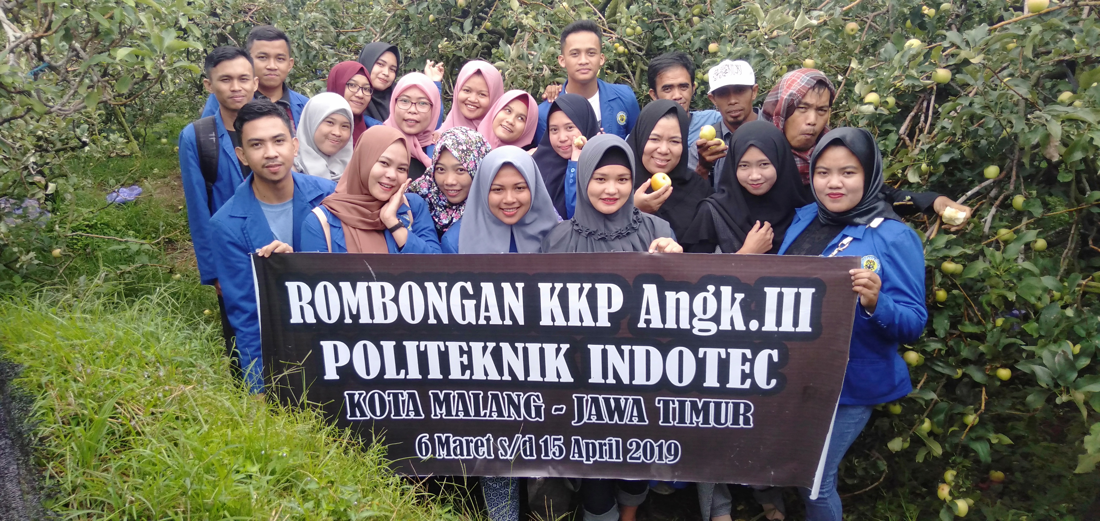 Mahasiswa Politeknik Indotec, KKP di Malang Jawa Timur
